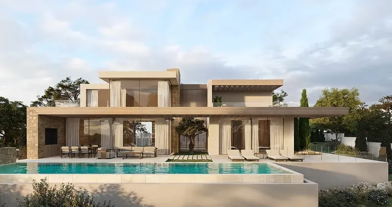 Villa 150 m from La Fustera Beach