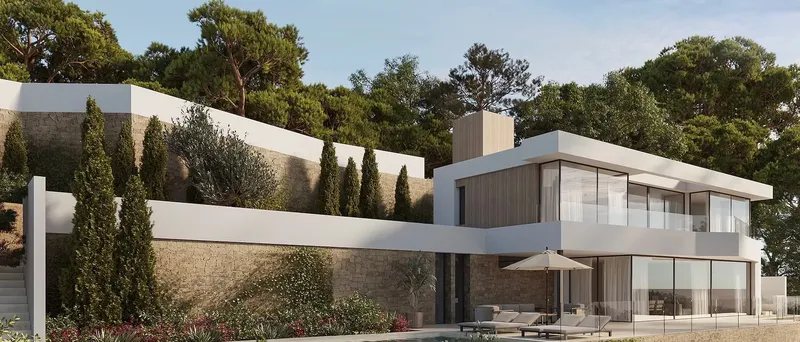 Villa a 2 km de las playas de Benissa Costa