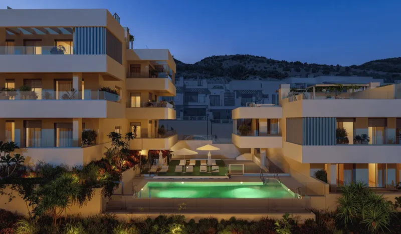 Apartments in Benalmádena with Sea Views
