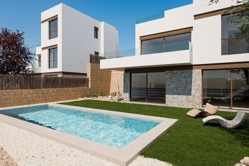 Villas in Finestrat with Panoramic Mediterranean Views