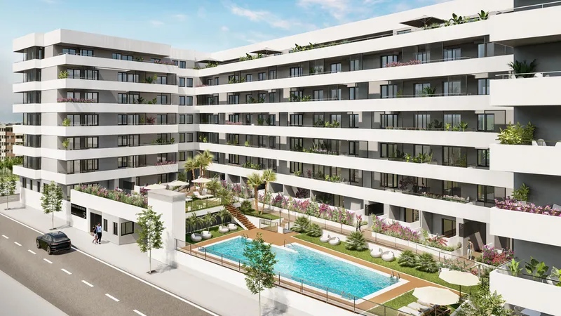 Apartamentos a 300 Metros de la Playa en Águilas