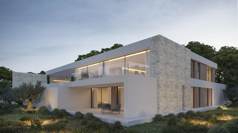 Villas a 900 Metros del Mar en Moraira
