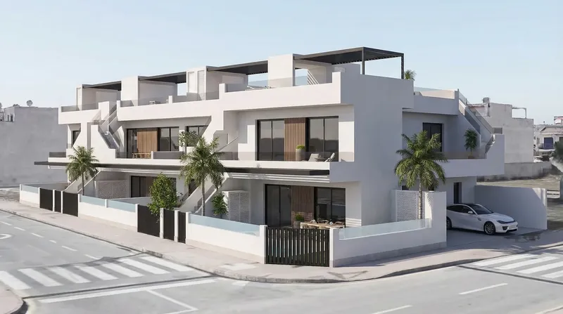 Bungalows with private pool in San Pedro del Pinatar