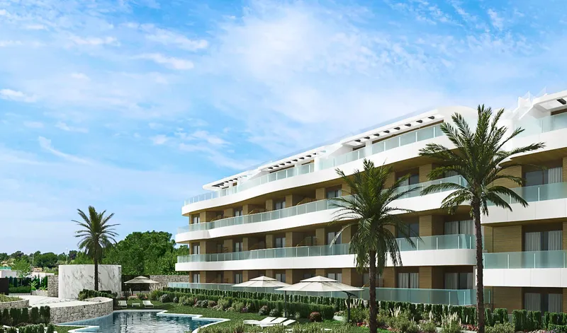 Apartments 500 metres from Playa Flamenca beach
