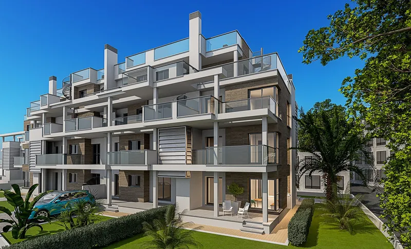 Apartamentos a 100 metros de la playa en Dénia