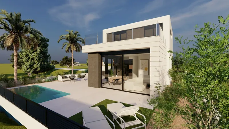 Villas with pool near Lo Romero Golf in Pilar de la Horadada