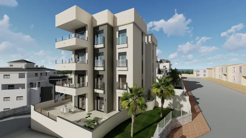 Apartments near the golf in Orihuela Costa