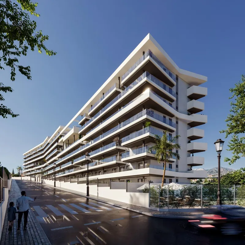 Apartamentos en Fuengirola a 1,3 km de la playa