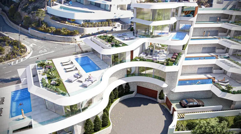Apartments 400 m from the Sea in Calpe