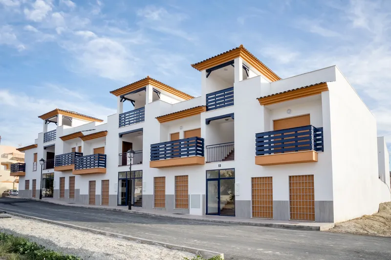 2-Bedroom Homes 4 km from Villaricos Beaches